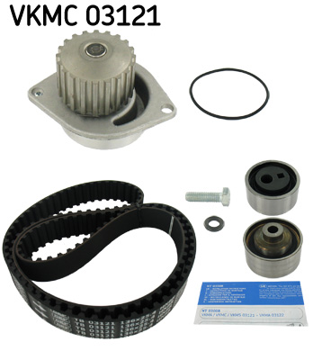 SKF VKMC 03121 Pompa acqua + Kit cinghie dentate
